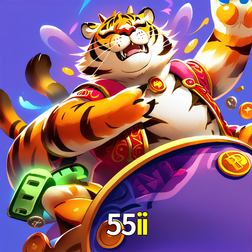 Imagem promocional da 55ii mostrando a plataforma e suas vantagens